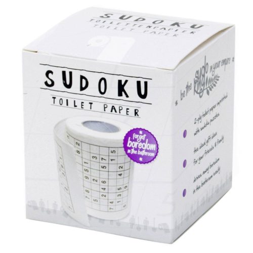 Sudoku Toilettenpapier Verpackung