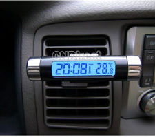 auto uhr thermometer