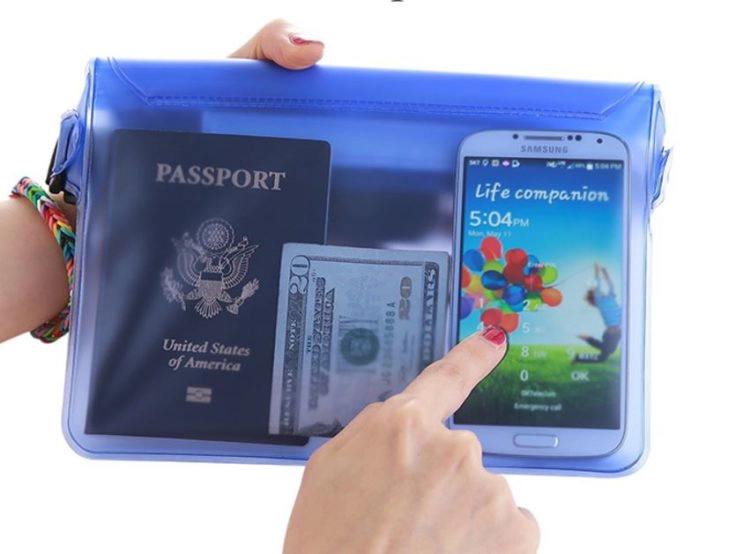 Wasserdichte Strandtasche Smartphone Wertsachen