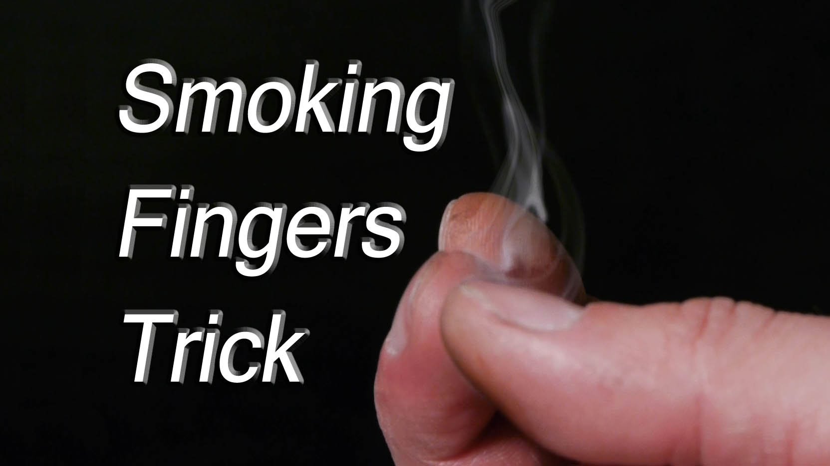 Zauberfinger Smokey Fingers Zauber Finger Rauch Magic komisch Zaubertrick Q P9M8 