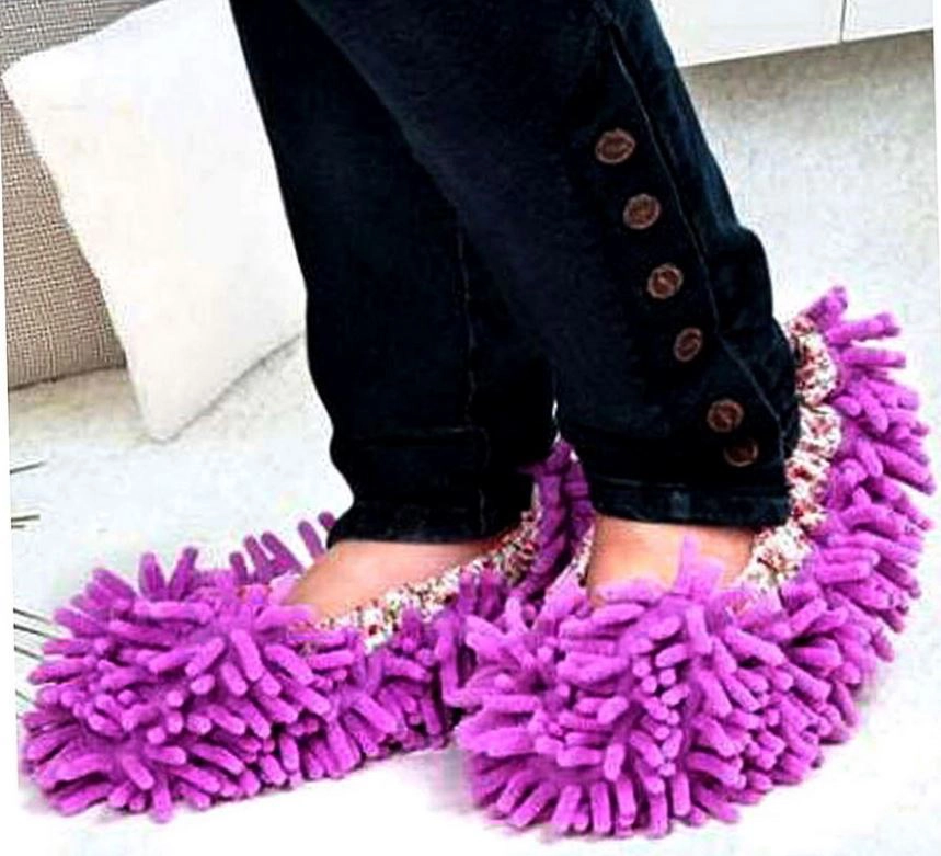 Wischmopp Hausschuhe