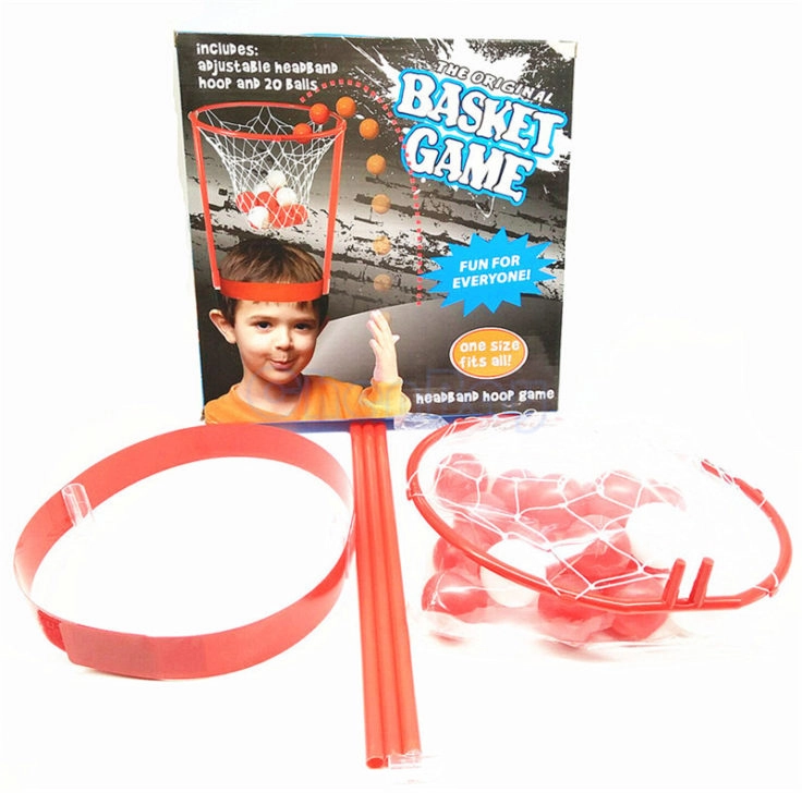 Basketballkorb für den Kopf Lieferumfang Basketball Spiel Lieferumfang