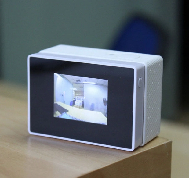 Xiaomi Yi DIsplay Cam Back Xiaomi Yi Display