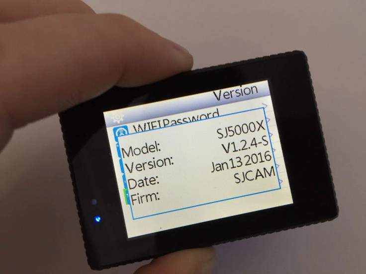 SJCAM 500X Firmware Update