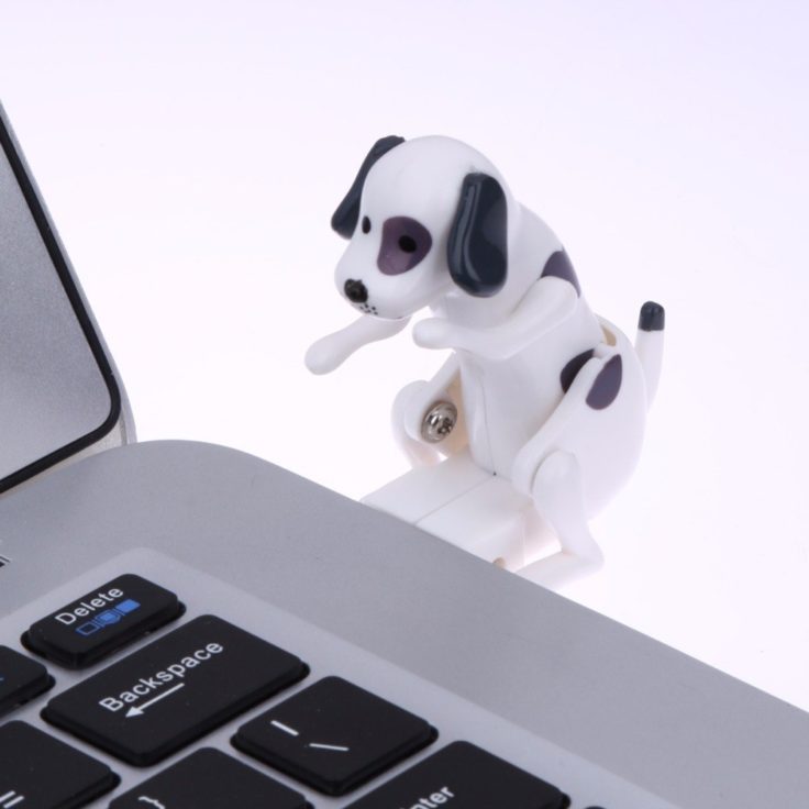 Humping Dog USB Stick weiß