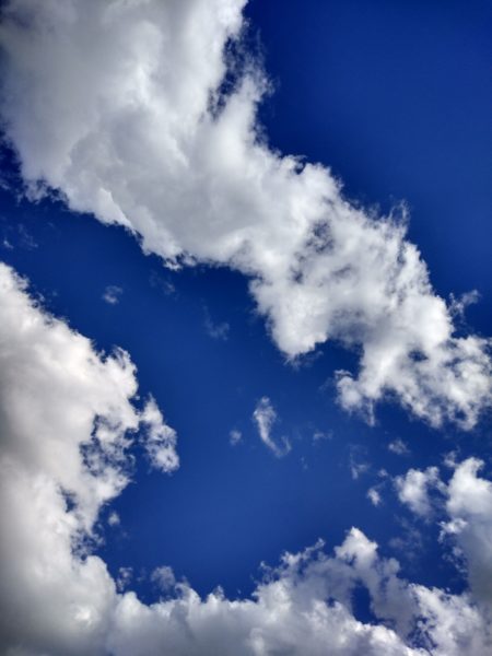 Xiaomi Mi5 Kamera: blauer Himmel mit Wolken