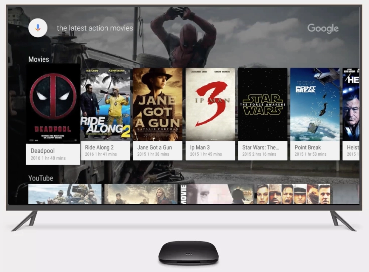 Android TV mit der Xiaomi Mi 4K TV-Box