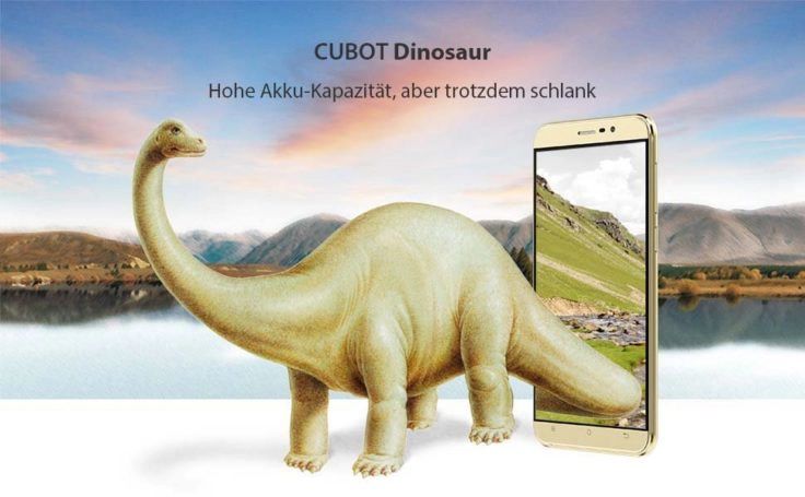 Cubot Dinosaur Smartphone Maße