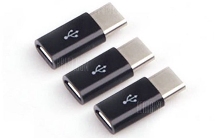 Drei Type-C auf Micro-USB Adapter