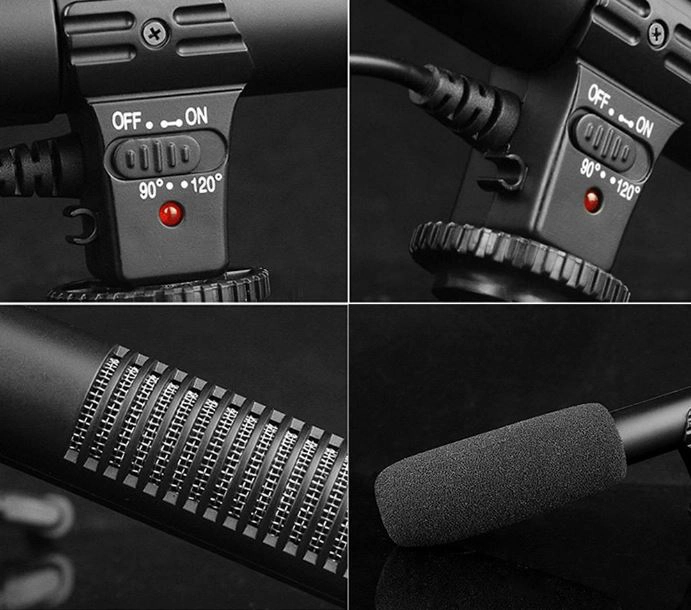 sidande mic-01 Kamera-Mikrofon Pick-Up-Muster