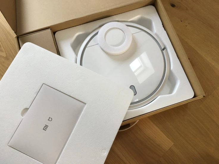 Xiaomi Staubsaugerroboter Verpackung