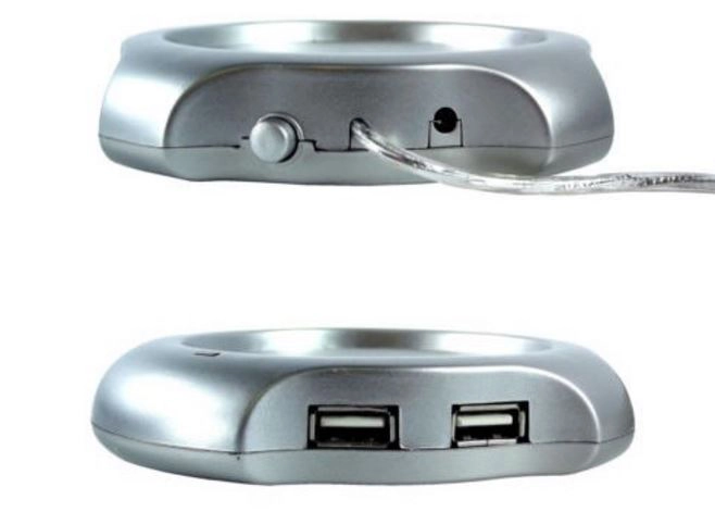 USB Becher Waermer Hub