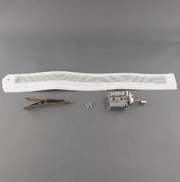 DIY Mini-Leierkasten Notenblätter