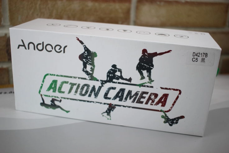 andoer-c5-pro-actioncam-Verpackung