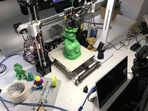 Yoda Buddha 3D-Druck