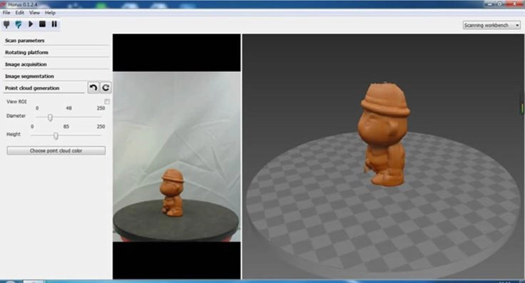 Ciclop 3D-Scanner Software