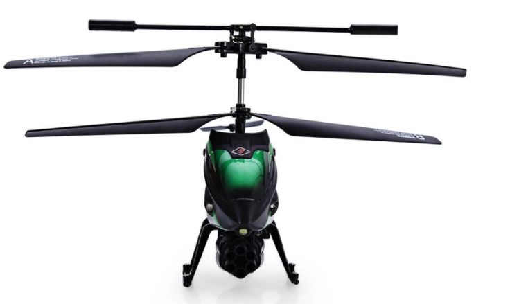 V398 RC-Heliktoper mit Raketenwerfern Ladezeit