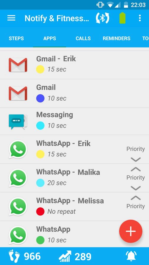 Xiaomi Mi Band 2 Fitnesstracker App3