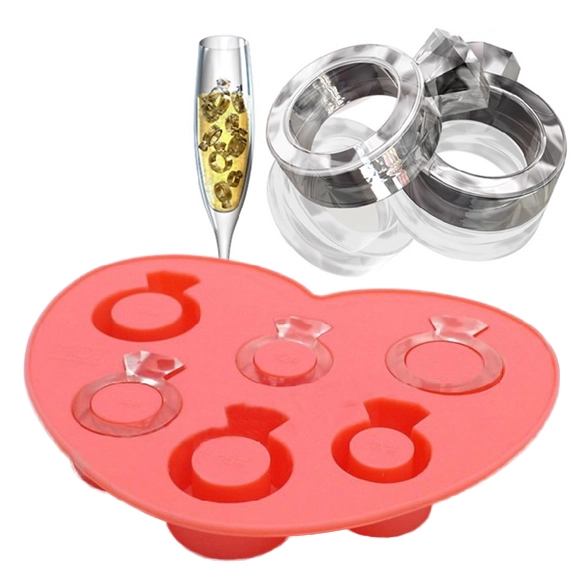 Eiswürfel Form Ring Ehering
