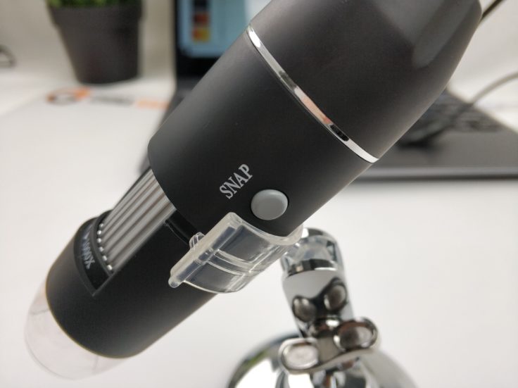 USB Mikroskop Button