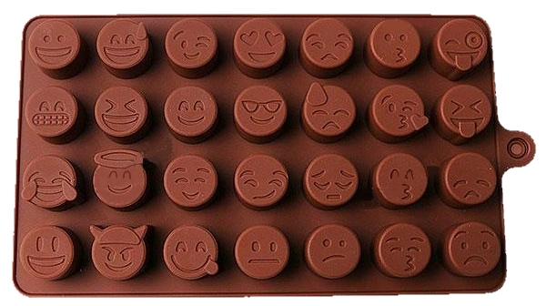 Eiswürfel Form Smileys