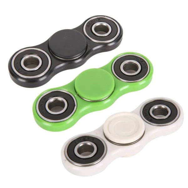 Fidget Spinner drei Kugellager schlank bunt