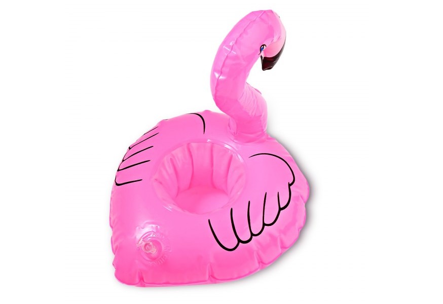 4 Dosen OOTB Flamingo Aufblasbarer Dosenhalter 