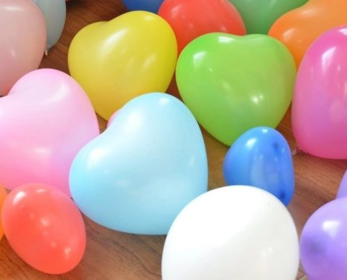 Herzluftballons