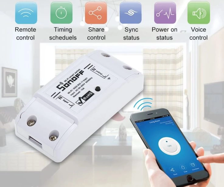 Sonoff WiFi smart voice control switch