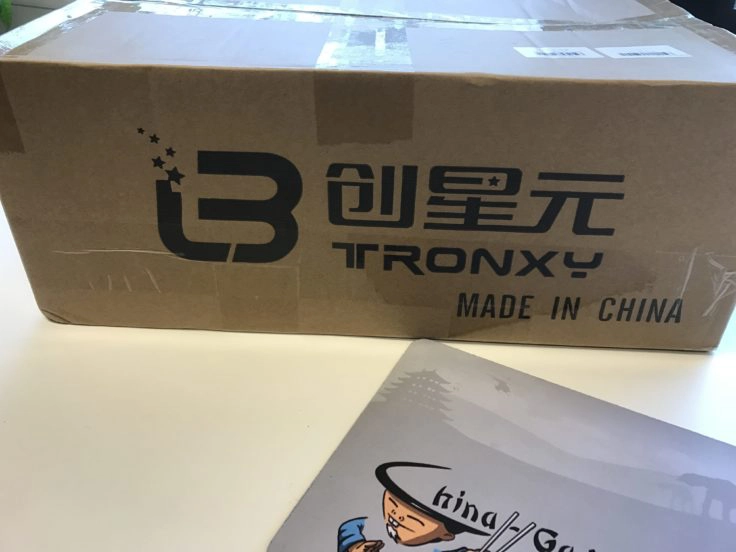 Tronxy X3 Verpackung