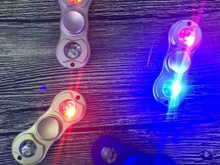 Fidget Spinner mit LEDs