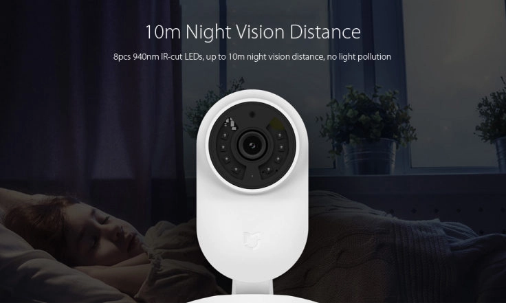 Xiaomi Mijia 1080p Smart IP Camera Infrarot LEDs