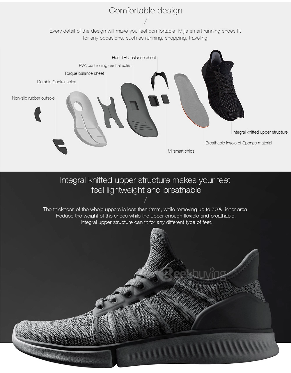 Xiaomi smart shoes best sale chip