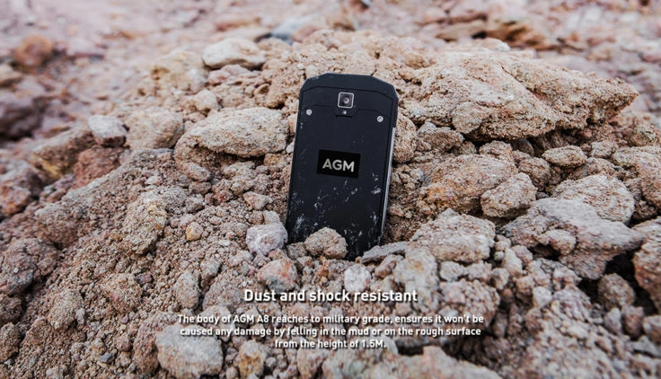 wasserdichtes AGM A8 Outdoor Smartphone Staubdicht