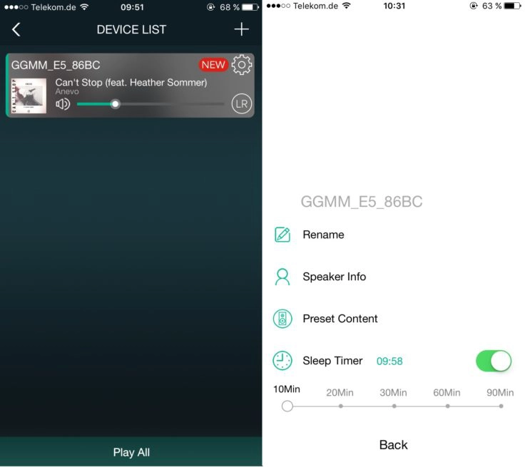 GGMM E5 Ger%C3%A4te%C3%BCbersicht iOS GGMM E5 Geräteübersicht iOS