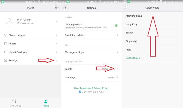 Mi Home App Location ändern Xiaomi Mi Home