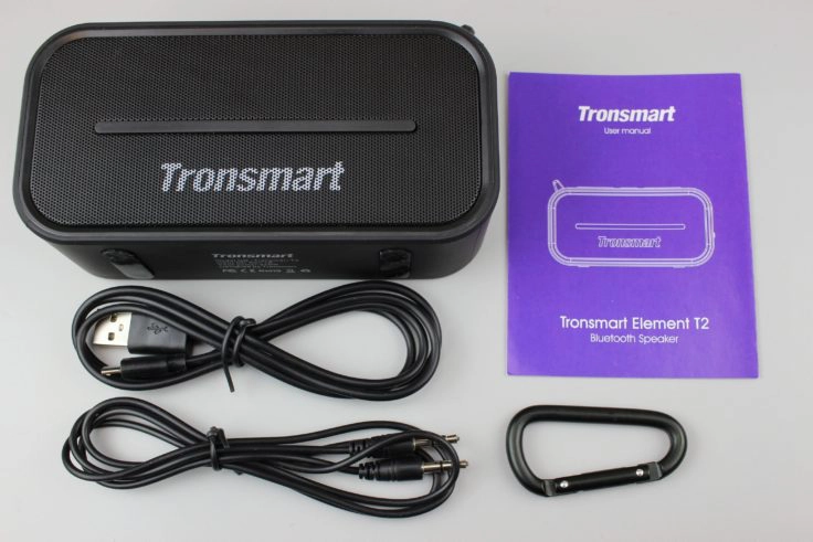 Tronsmart Element T2 Lieferumfang