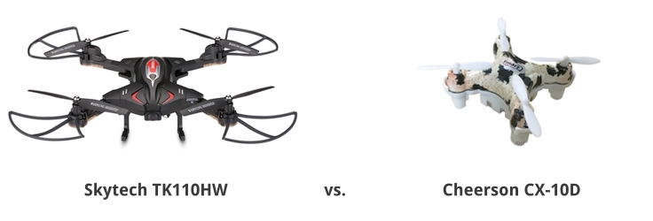 Skytech TK110HW vs. Cheerson CX-10D