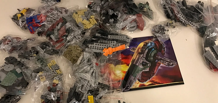 Der Lieferumfang des Slave 1