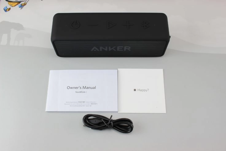 Anker SoundCore 2 Lieferumfang