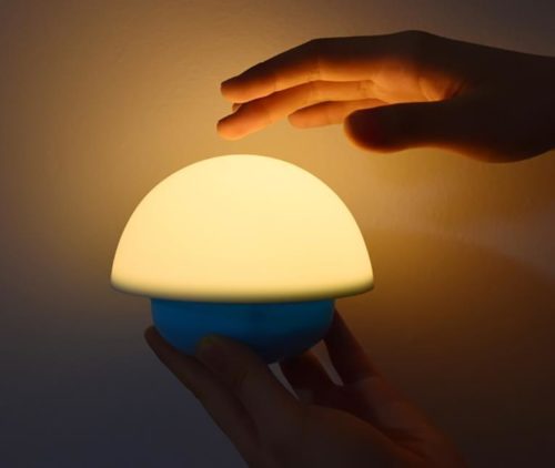 LED Nachtlampe in Pilzform