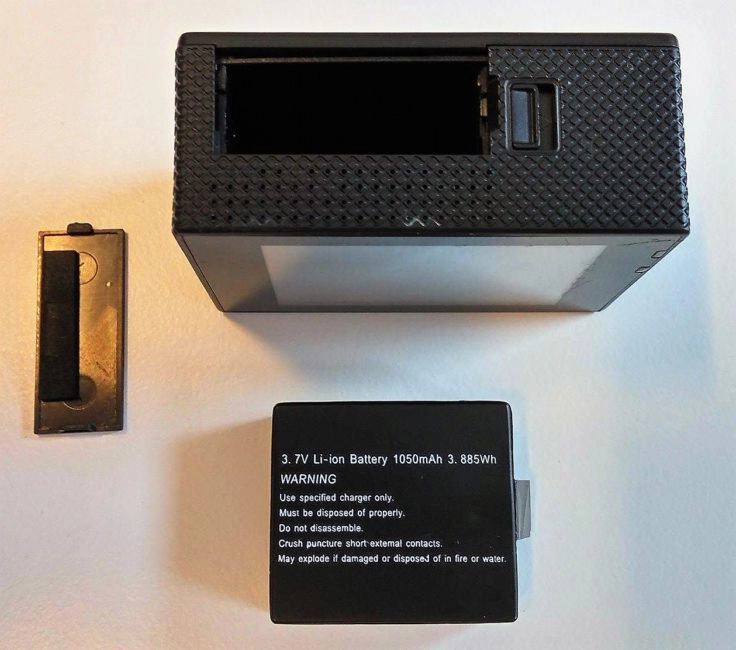MGCOOL Explorer 1S 4K Action Cam Akku