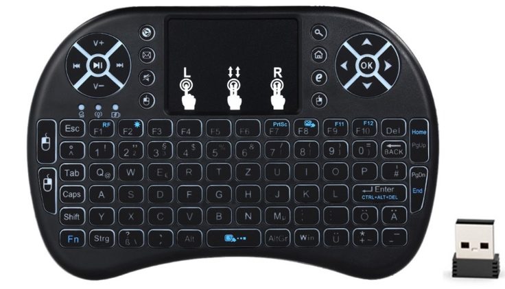 Bluetooth Tastatur mit QWERTZ Layout