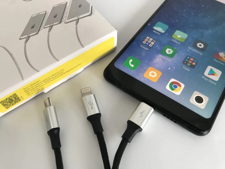 Baseus Rapid 3-in-1 Kabel Smartphone