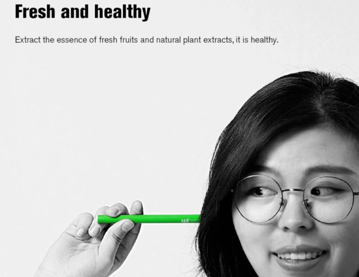 Xiaomi E-Zigarette Werbung