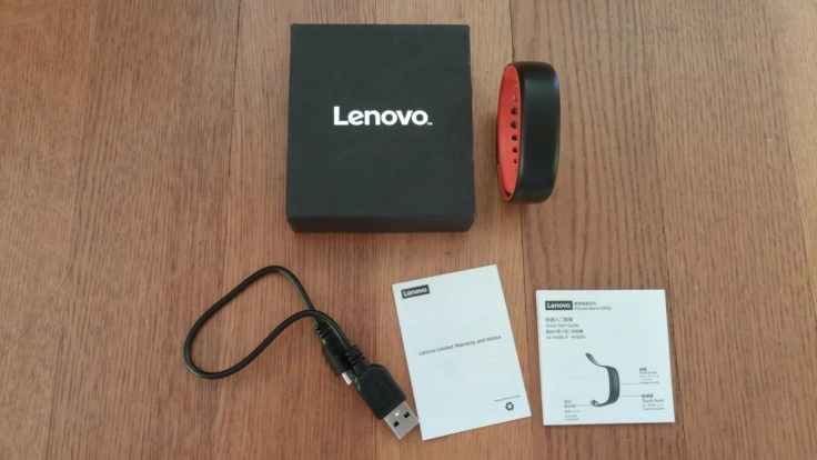 Lenovo HW02 Fitness Tracker Lieferumfang