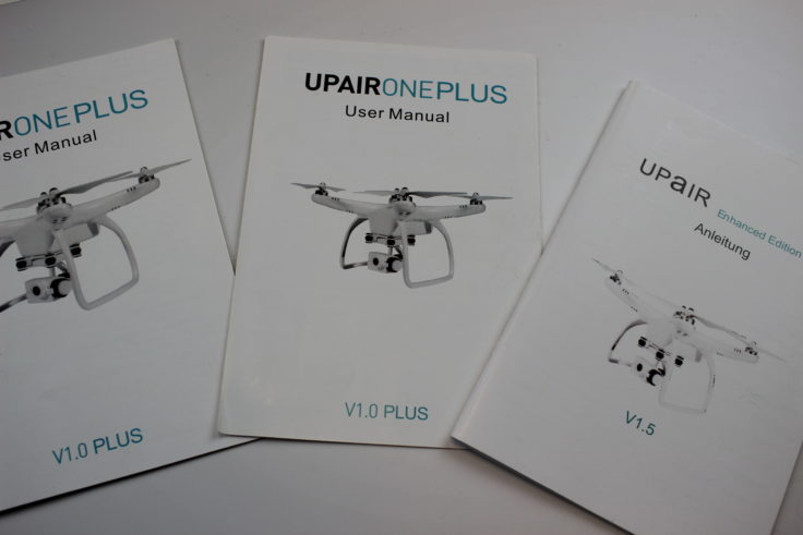 UpAir One Plus Drohne Anleitung