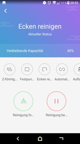 Haier XShuai T370 Saugroboter App Wall-Funktion