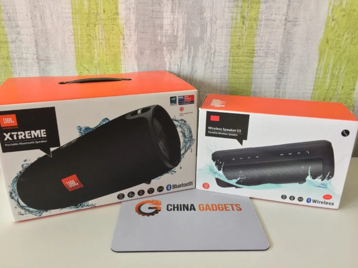 Wireless Speaker E5 Verpackung