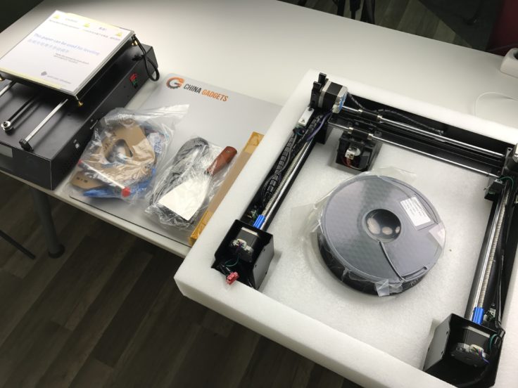 ANYCUBIC 3D Drucker Wärmebett-Kit für Mega X Aluminiumplatte 300 300 mm 1 PCS 